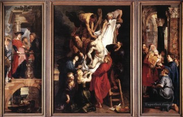 十字架からの降下 バロック ピーター・パウル・ルーベンス Oil Paintings